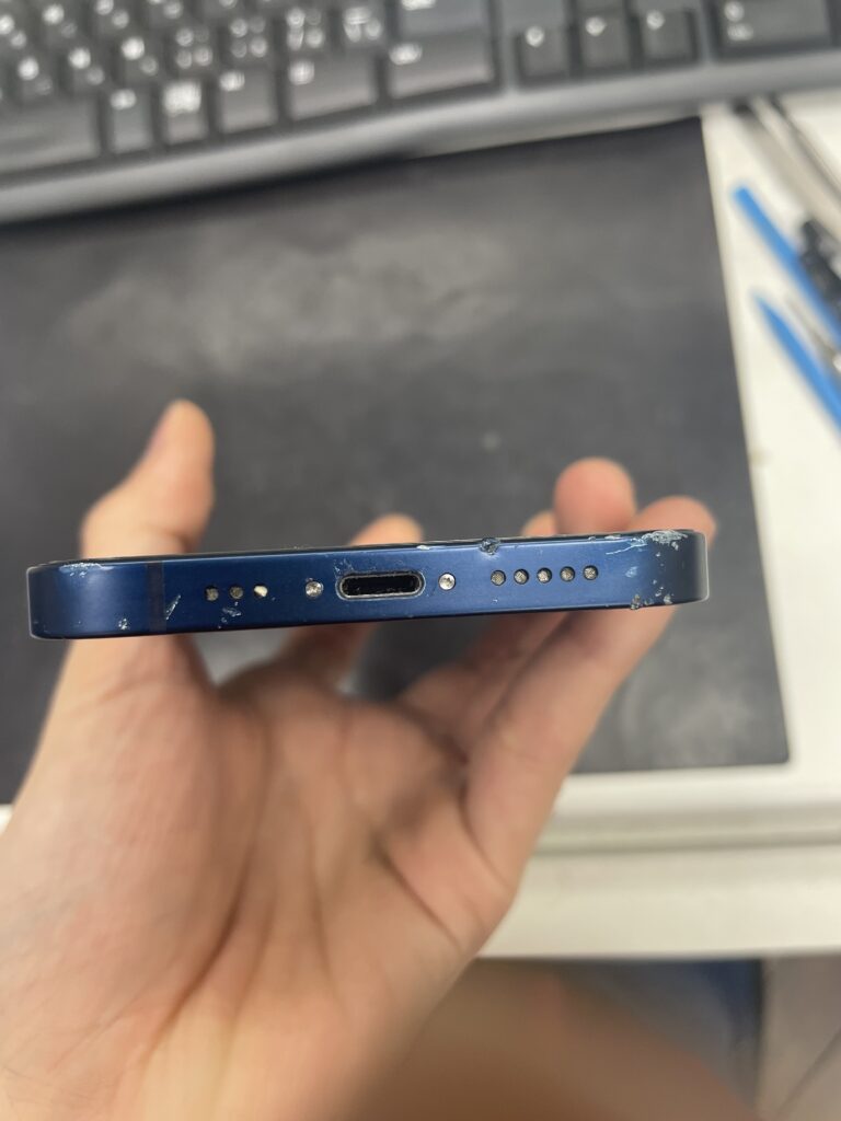 充電ケーブル詰まり 取り除き後